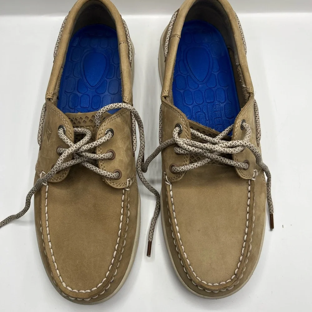 Sperry Light Brown Boat Shoes